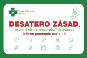 desatero zásad pro pandemii covid-19