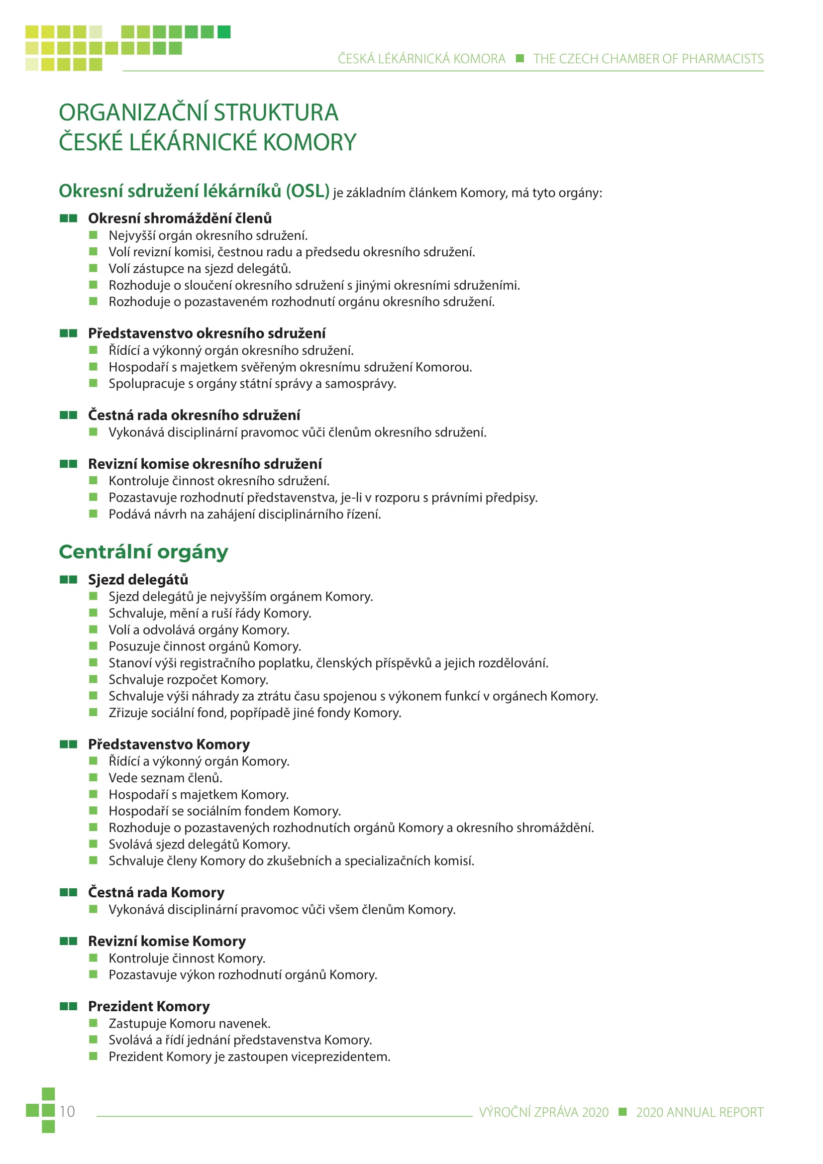 výroční zpráva české lékárnické komory za rok 2020 - obrázek 10