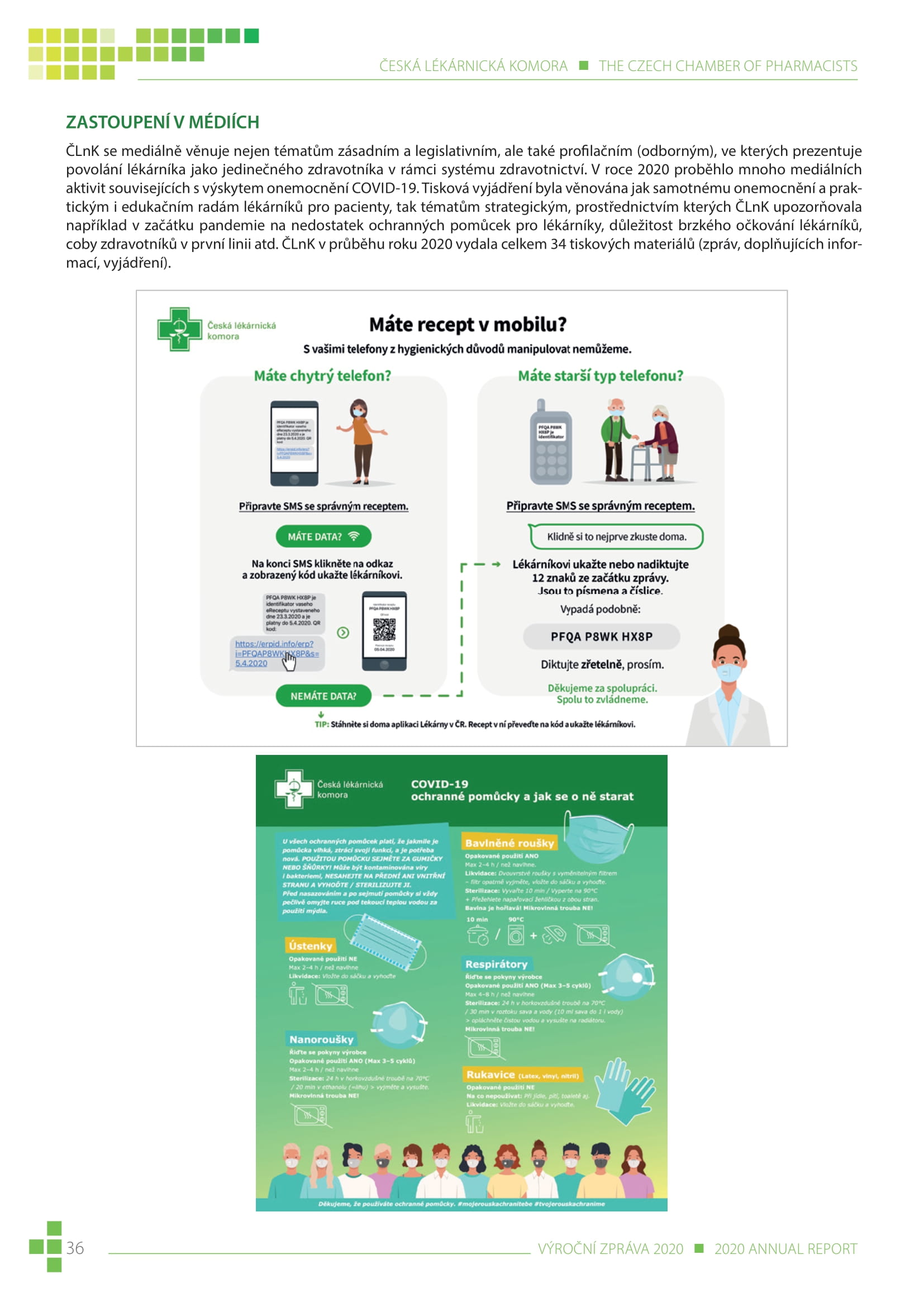 výroční zpráva české lékárnické komory za rok 2020 - obrázek 36
